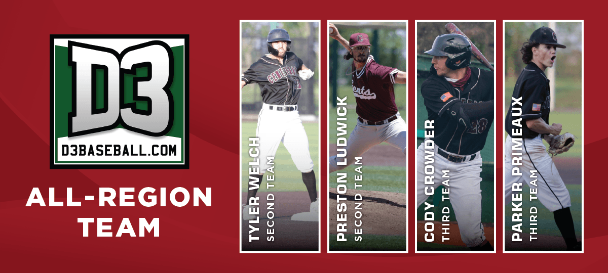 Four Gents Named To 2021 D3baseball.com West All-Region Team