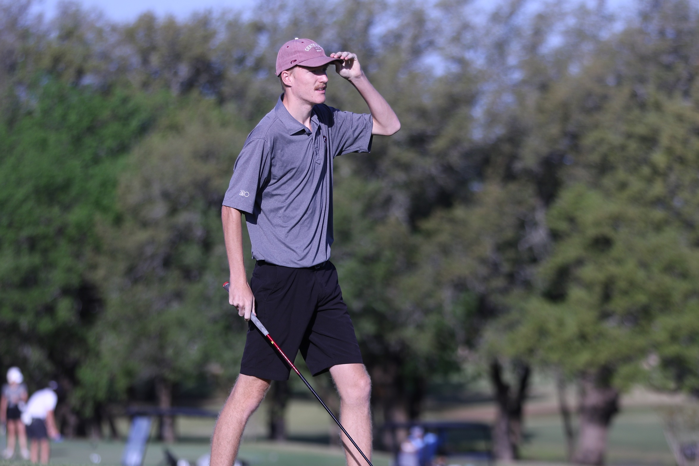 Junior Jeff Borchert and the Gents are in ninth place after 18 holes in the SCAC Championships.