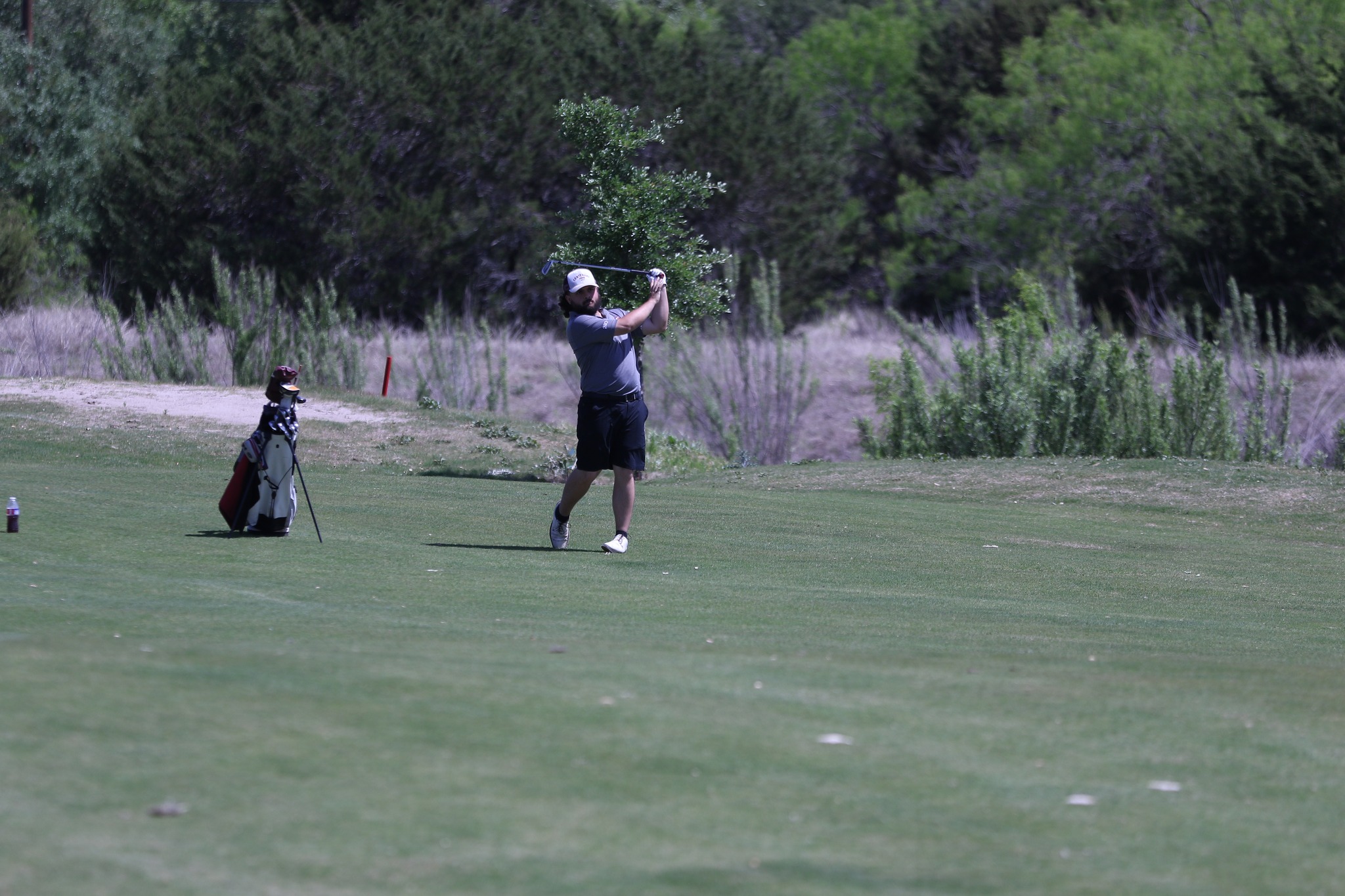 Senior Colton Mayer and the Gents are in 13th place after two rounds in Mississippi on Sunday.