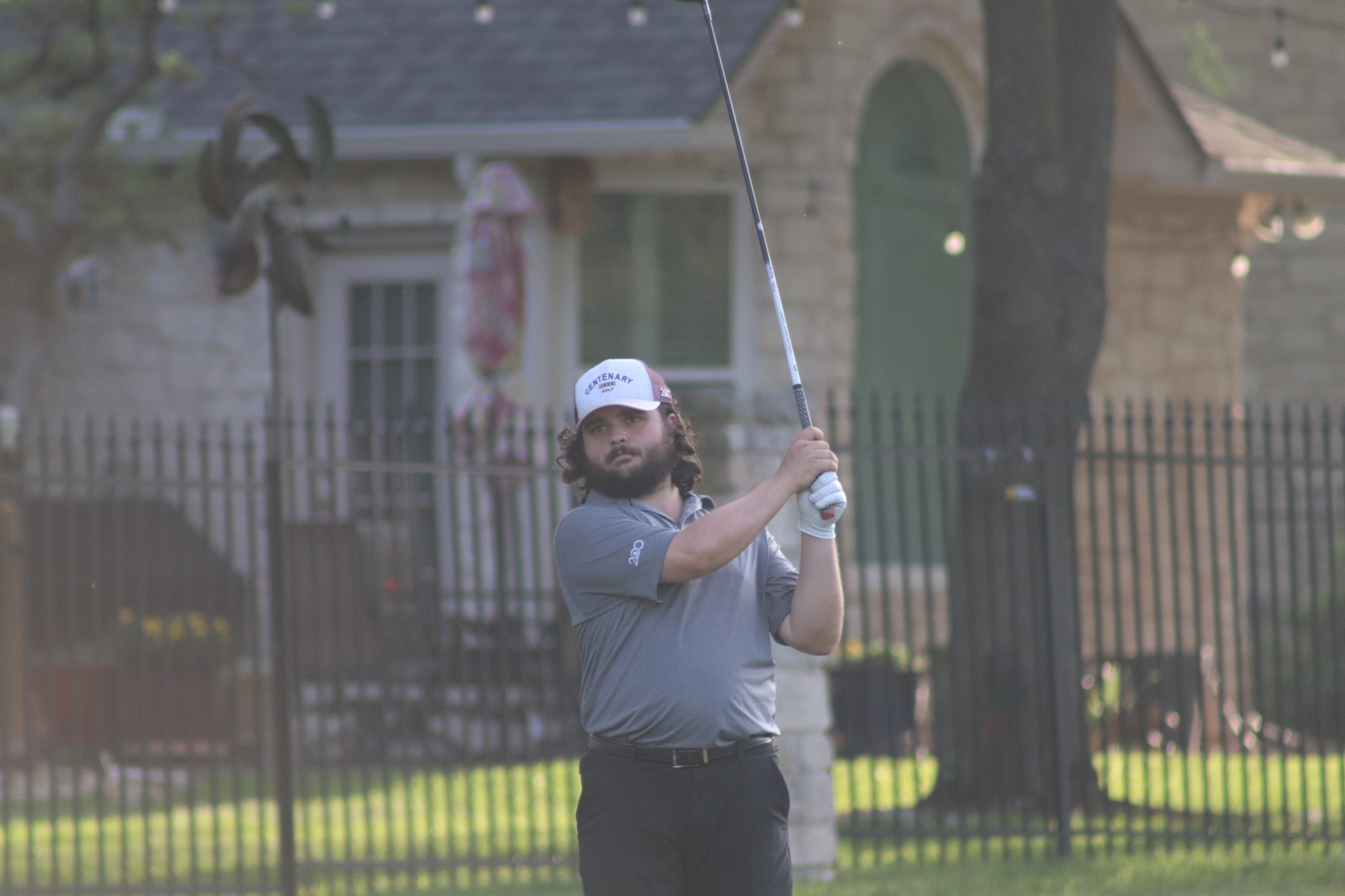 Senior Colton Mayer (Heath, Texas) and the Gents will tee off in the West Region Invitational on Monday.