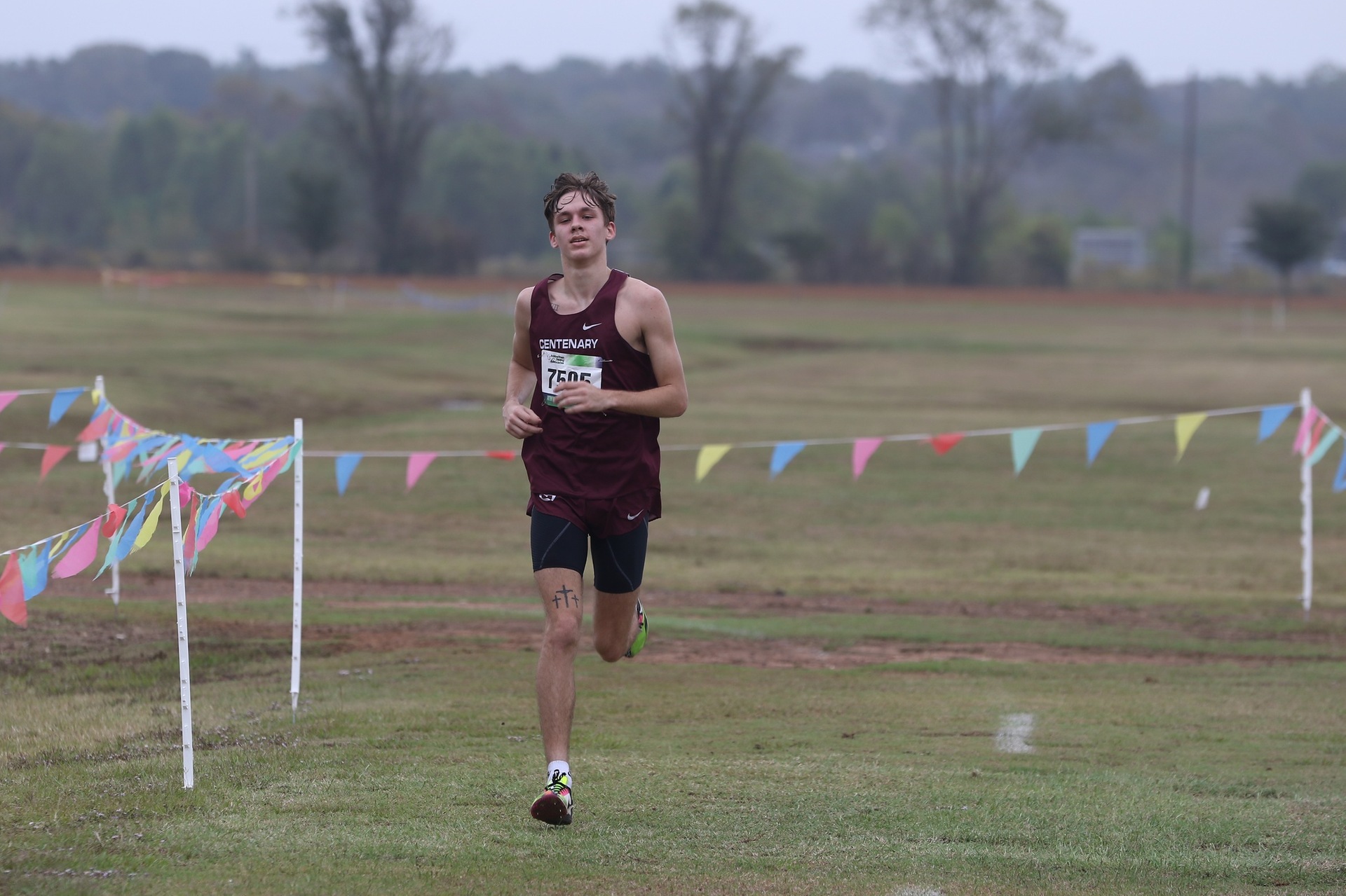 Sophomore Clayton Hancock and the Gents finished fourth on Thursday in Ruston, La.