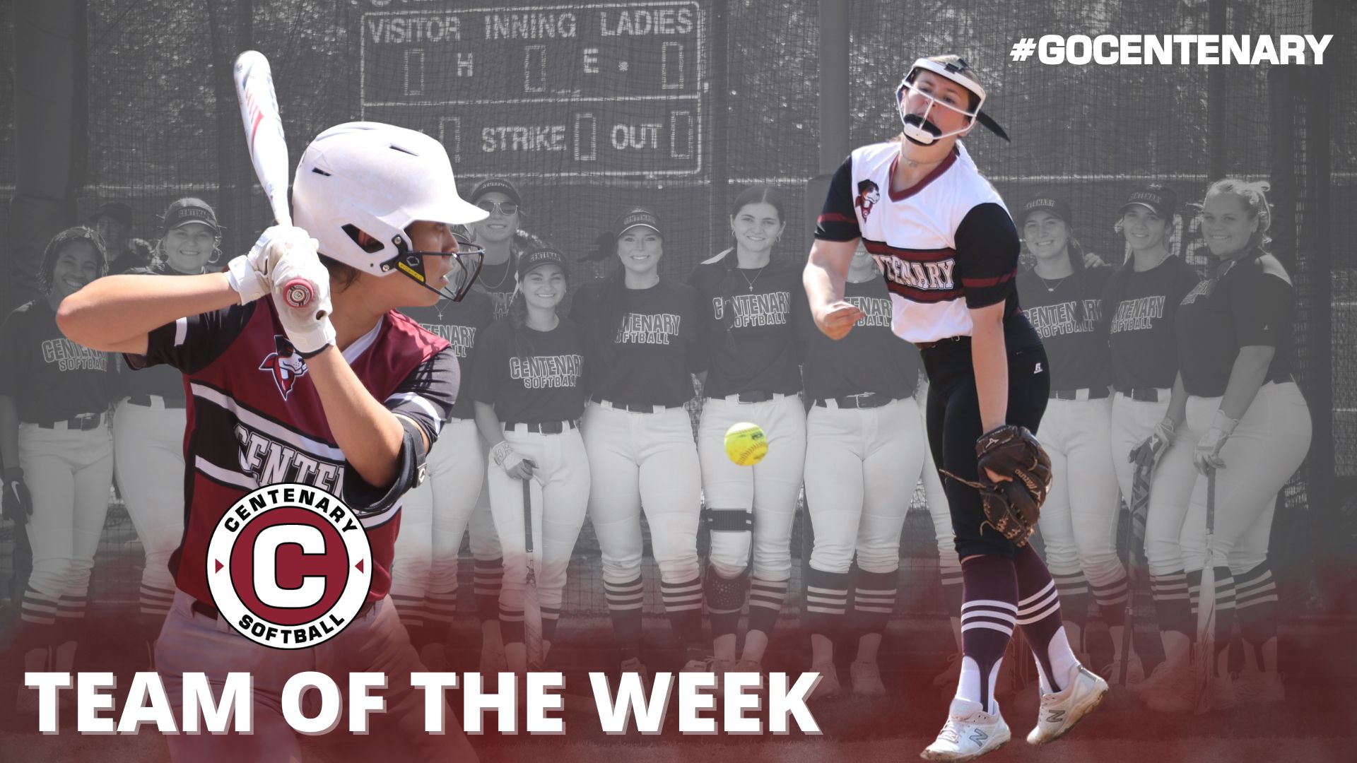 Softball Selected as "Team of the Week"