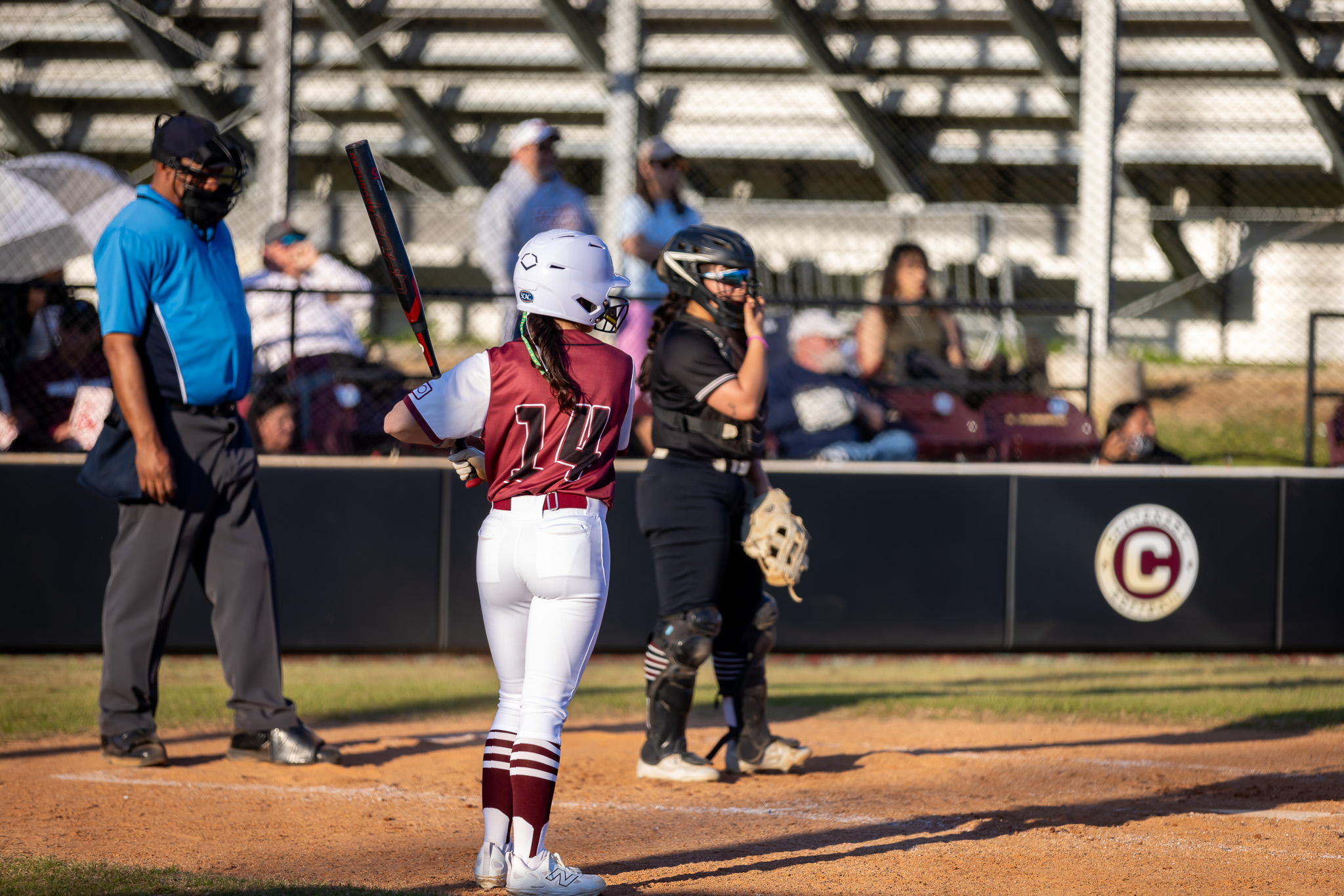 Senior LF Laine Sullivan and the Ladies will play four times this weekend in the Belhaven University Tournament.

PHOTO: Calvin Hearns