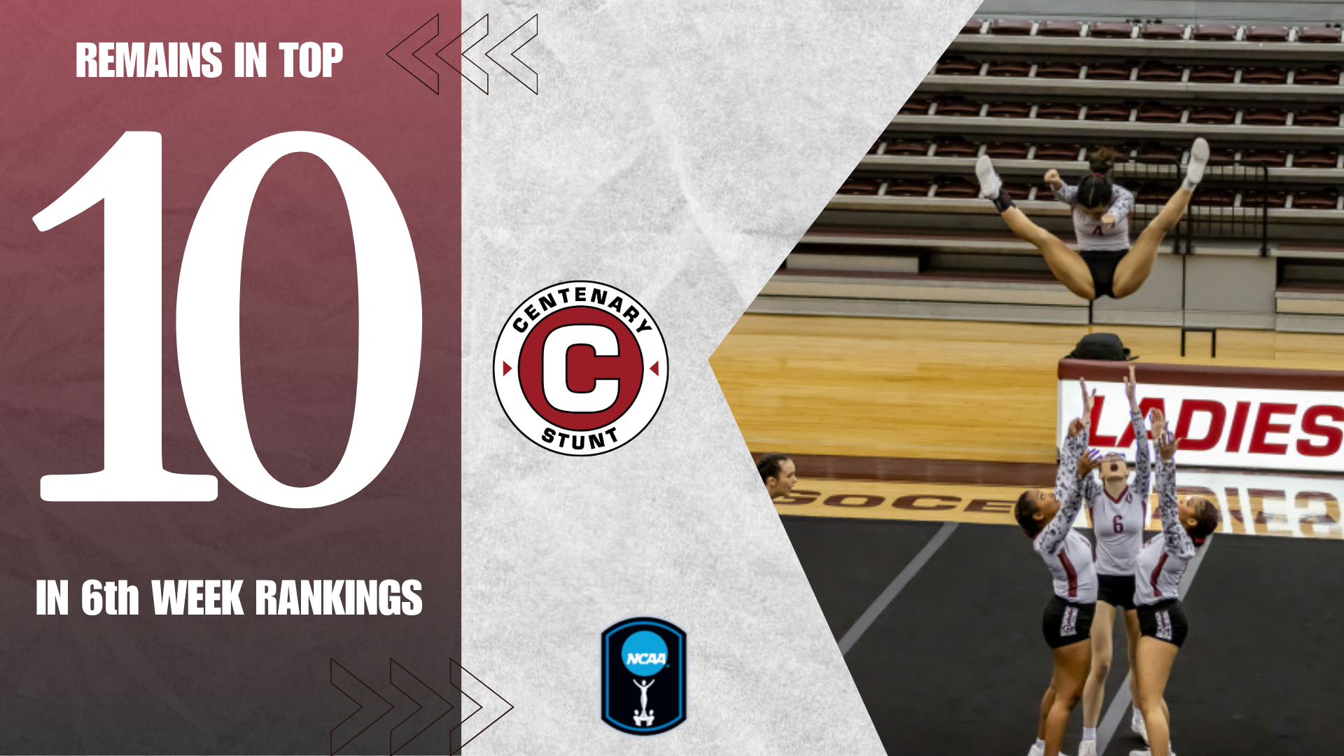 STUNT Ranked Fifth In Second Edition of Regular-Season Poll
