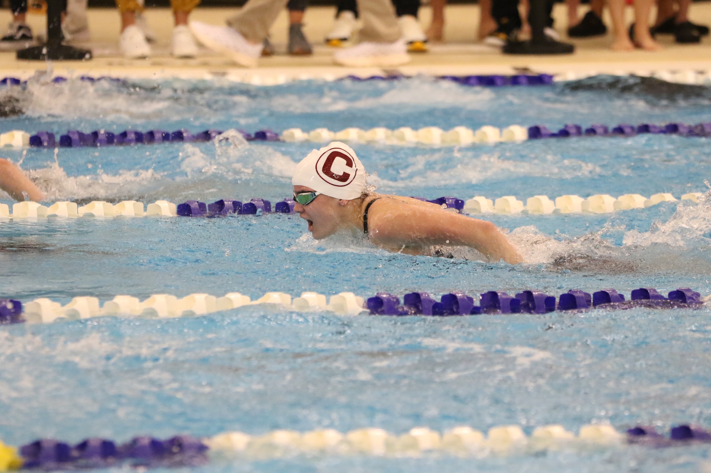 The Ladies are in fifth place headed to the final day of competition at the SCAC Championships.