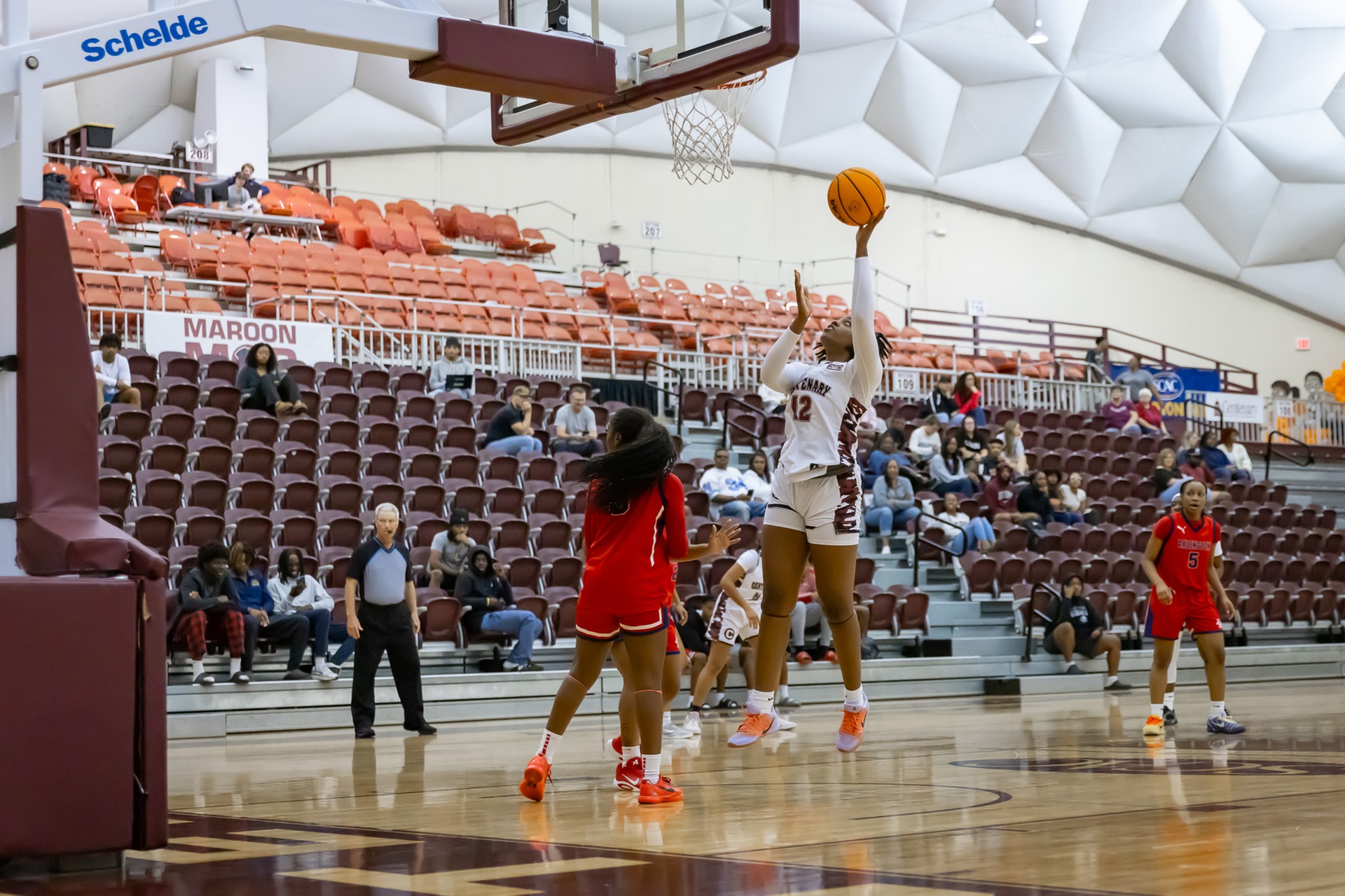 Senior F Kyra Stokes and the Ladies neary pulled off a comeback win at home on Saturday. 

PHOTO: Calvin Hearns