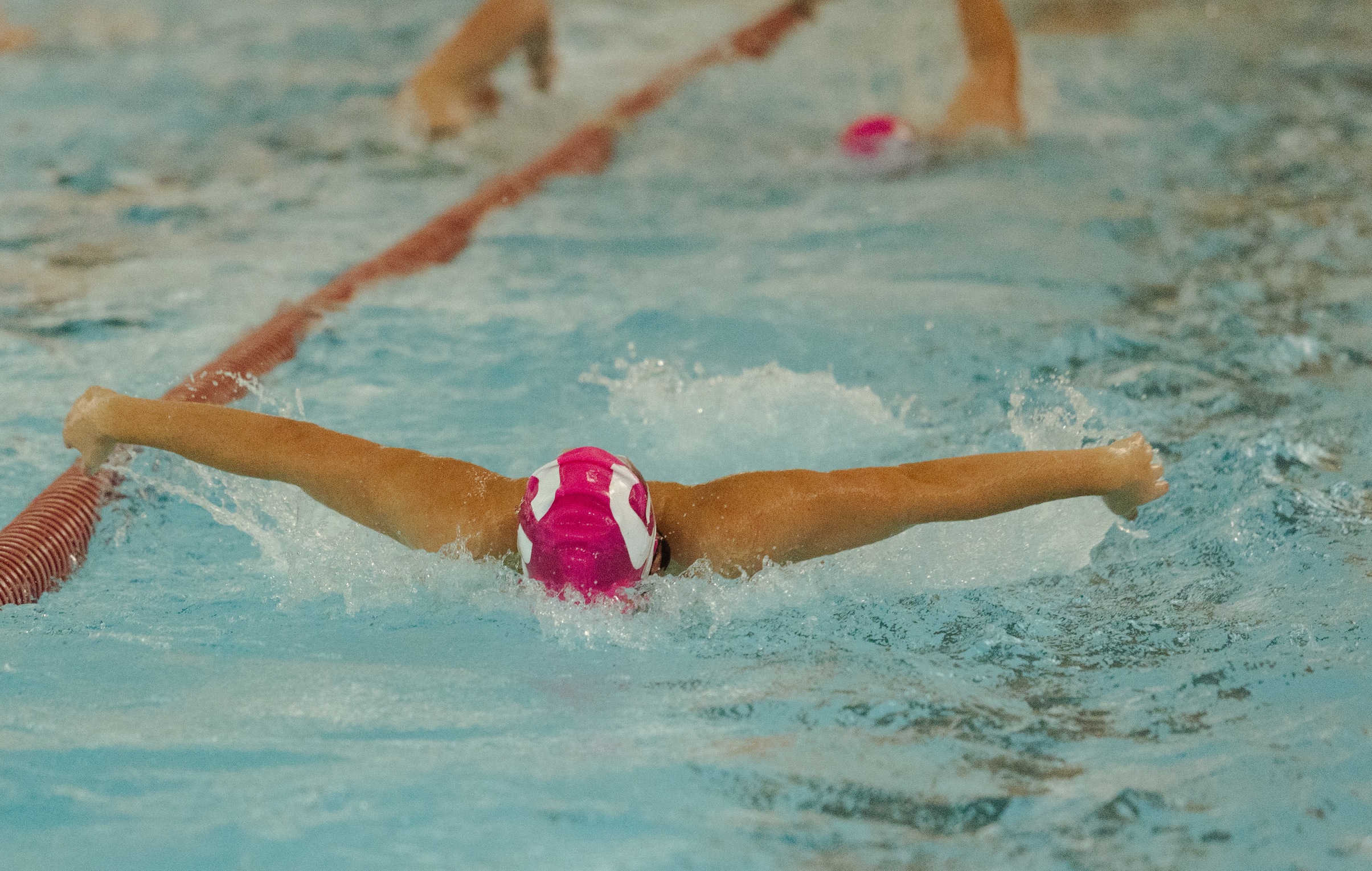 The swimming teams are on the road this weekend to face Ozarks in a pair of dual meets.

PHOTO: Isabell Gonzales