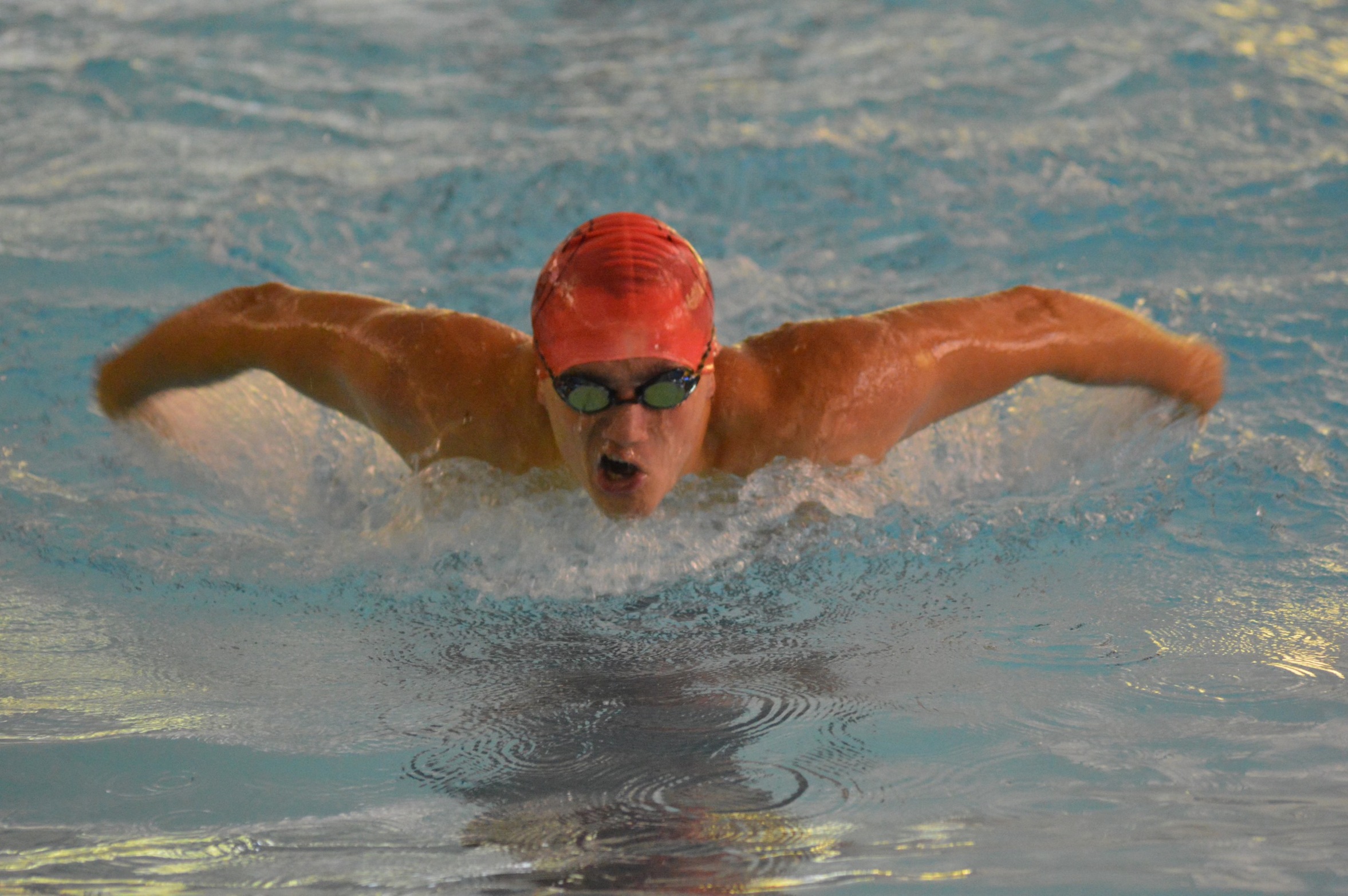 The Gents will be back in the pool on Saturday for a rematch with McMurry.