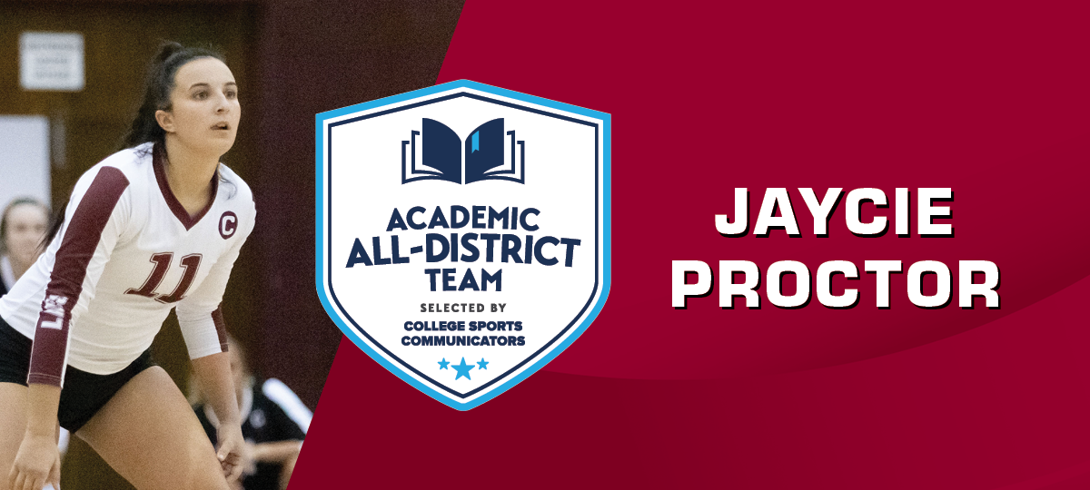 Jaycie Proctor Named To CSC 2022 Academic All-District &reg;Team